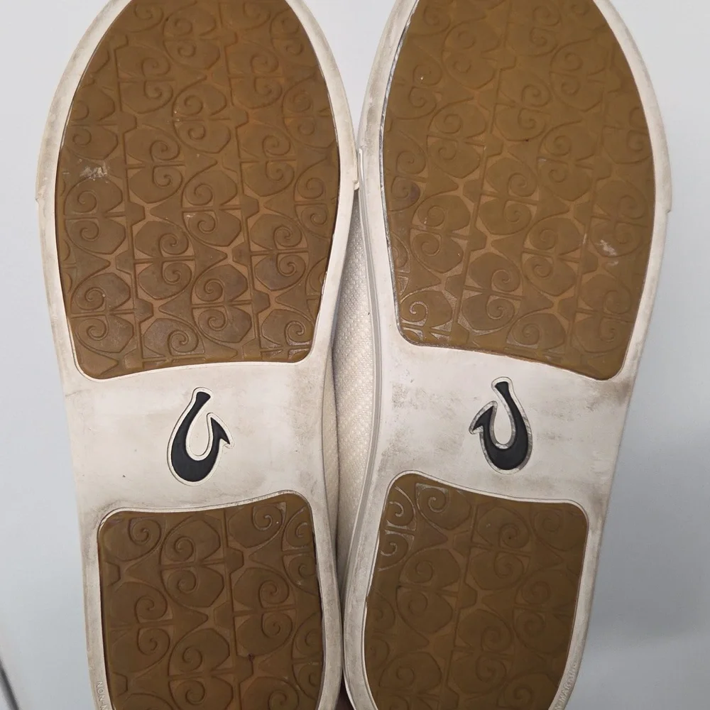 OluKai White Mesh Shoes Size 9.5 - Picture 7 of 7